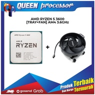 AMD RYZEN 5 3600 TRAY AM4 3.6GHz + FAN