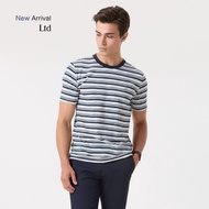 LTD เสื้อยืดแขนสั้น ผู้ชาย สีกรมท่า | T-shirt | 00972