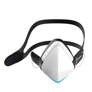 Deyln หน้ากากไฟฟ้าอัจฉริยะรุ่นดีลักซ์หน้ากากกีฬากันฝุ่น4ชั้นใช้ซ้ำได้กรองอากาศ PM2.5ระบายอากาศได้ดีส