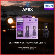 PHILIPS ULTINON WEATHER VISION LED 3500K H3 / H19 12/ 24V