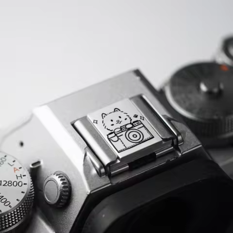 For Fujifilm X100V Canon 5D4 Camera Hot Shoe Cover Pentax GH5 S5M2 Sony A6000 A6100 Metal Camera Dec