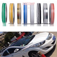 GOGUVO Car Body Decal  Waist Line Multicolor Pinstripe Steamline