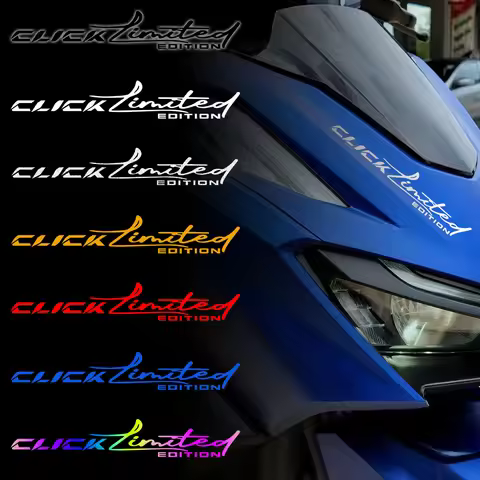 For Honda Click 125i V3 Click 160 150i CLICK Limited Edition Reflective Motorcycle Stickers Moto Hea