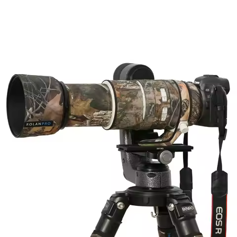 ROLANPRO Waterproof Lens Coat for Canon RF 100-500mm F/4.5-7.1 L IS USM Rainproof Protective Sleeve 