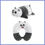 ⁎ ๑ ◸ Miniso We Bare Bears U shaped Neck Pillow Travel Pillow Grizzly Panda Ice Bear