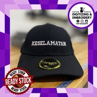 Topi Sulam KESELAMATAN