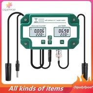 [Oqudy] Digital WiFi PH EC TDS SALT S.G.Temp Meter Water Quality Tester 6In1 Smart Monitor Tuya APP Control for Aquarium