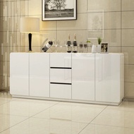 💘&amp;Modern Minimalist Sideboard Wine Cabinet Multi-Functional Cupboard Home Kitchen Storage Cabinet Locker Cupboard Tea 00