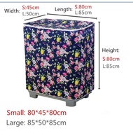 Washing Machine Waterproof Cover TopLoad Single Cylinder Twin Tub Dustproof Sun-proof Big Size Cover