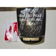 BARAKO Kawasaki Headlight Cowling with sticker (black)