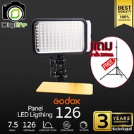 Godox LED 126 - ฟรี ขาตั้ง 200ซม. - 7.5W 5500K-6500K - รับประกันศูนย์ Godox Thailand 3ปี - Digilife