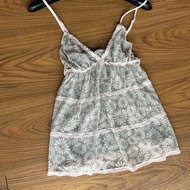 Lace 2-piece shirt size XS Laa see zaa