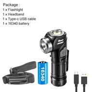 Asafee 3660A/3660B 500LM Powerful Resistant 90 Degree Rotatable Corner Multifunctional Flashlight IP