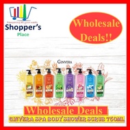 Ginvera SPA Body Shower Scrub 750ml-7 Variants (Min-3)