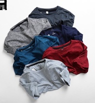 [HCM] [Big Size 100kg] Áo thun nam tay ngắn Cotton Đốm Lụa ✔️̂̃ ̛́✔️ Giữ nhiệt thể thao nam co giãn 