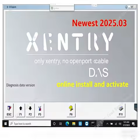 Newest Xentry 2025.03 Full Software For openport J2534 For be/nz program diagnostic Software with th