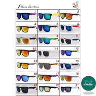 DS Men Women Sunglasses Reflective Coating Sunglasses Square Spy Sun Glasses