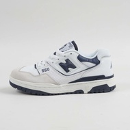 Nb 550 white navy blue/sneakers/1:1 as ORIGINAL