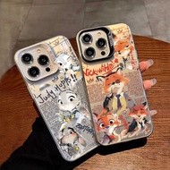 GUNDAM Zootopia JUDY NICK couple case all type Case Aesthetic Compatible For Vivo-Y11-Y15A-U1XU3XY30