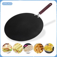 [vpelkcd] 30cm Nonstick Frying Indian Tava Dosa Chapati Pan Flat Skillet Griddle Pan