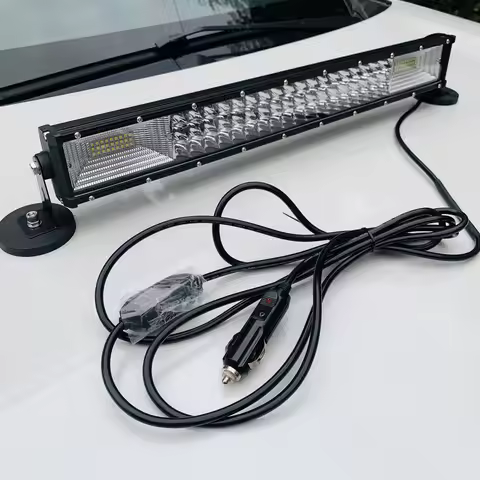 324W Magnetic Led light bar 21" Combo Beam Car Truck Roof Magnet led Strip Powerful 4x4 headlight Of