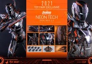 【多金魚】全新 Hot Toys 1/6 MMS597 Neon Tech 4.0 霓虹科技 鋼鐵人 Mark 馬克50