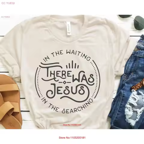 There Was Jesus T Shirt Zach Williams Song Inspirational Christian Lyrics In The Waiting Searching v
