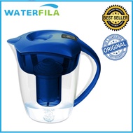 WATERFILA 3.5L Alkaline Water System Pitcher Filtration (Green/Blue)