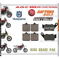 HUSQVARNA DISC BRAKE PADS SM 450R SM 610IE SMS 630 SRM 630 SM 701 SUPERMOTO 701 BEST QUALITY GDPX