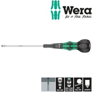 Tua vít 4 cạnh cán tròn Ball-Grip PH2 Wera 05007907001 1850 PH 2 x 150 mm với mũi vít Lasertip chống