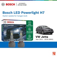 Bosch LED Powerlight Retrofit 6000K Volkswagen Jetta Mk6 (2011 - 2018) H7 Car Halogen Headlight Retr