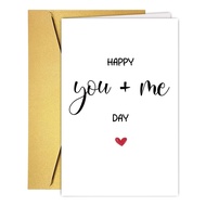 [Coisíní]  Sweet & Romantic Anniversary Card for Husband Wife Boyfriend Girlfriend Couples & Lovers,