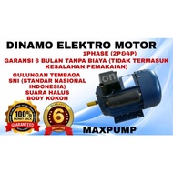 Electro Dynamo Electric MOTOR 0.25HP 180W 220V 1PHASE 1400rpm ORIGINAL
