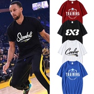 American Shooting Training Suit Short-Sleeved Sports T-Shirt Men 3x3 Basketball Fitness Running Bask