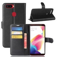 Phone Case For OPPO R11S Plus PU Leather Wallet Filp Casing Shell Cover Stand