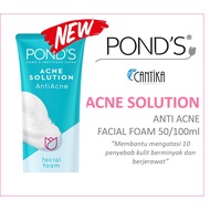 [PROMO] Ponds Acne Solution Facial Foam 50ml/100ml