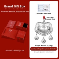 SOULSILVER | Safety Silver Lock s999 Fine Silver