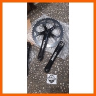 ۞ ◧ ♙ LIGON CRANKSET 48 AND 52T AVAILABLE 170 ARM SEMI ALLOY