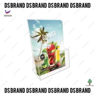 Kotak Simpanan Brochure Akrilik / Acrylic Brochure Holder Displays Stand / Documents / Catalogue