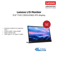 Lenovo L15 Mobile Monitor | 66E4UAC1WW | 15.6" 1920x1080 60 Hz | 16:9 250 nits | 141 dpi 45% NTSC |