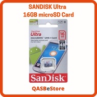 SanDisk Ultra SDSQUNB-016G-GN3MN microSHDC UHS-I Card, 16GB, speed up to 48MB/s