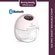 Bunny Goody Bluetooth S32 Pro Smart Wearable Breast Pump with Phone Apps Control - Pink (180ml/6oz)h