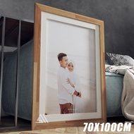Minimalist photo frame 70x100cm 30R A0 A1 plus print