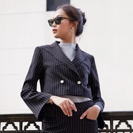 Jousse FASHION JACKET เสื้อแจ็คเก็ต แจ็คเก็ตผู้หญิง เสื้อสูทผู้หญิง เบลเซอร์ (JT6JBL)