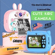 Kids Camera Mini Print Camera Kids Digital Camera Printer Instant Print Photo Inkless Printing Therm