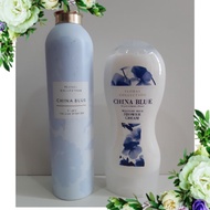 🦋FAST SELLING🦋 Original Marks & Spencer Bath & Body Beauty Talcum Powder And Shower Combo (CHINA BLU
