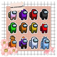 Dnr_stationery - Us Among Stickers 30 Pcs