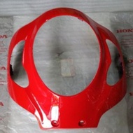 64301-K2F-N00ZM COVER FR TOP PANEL TAMENG SCOOPY LED 2021 MERAH ORI