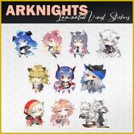 ◱ ◩ ▥ Waterproof VINYL STICKER  Arknights Holographic Sticker