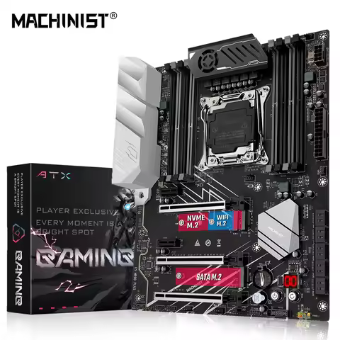 MACHINIST X99 MR9D PLUS Motherboard Supports Intel LGA 2011-3 Xeon E5 V3/V4 CPU DDR4 RAM memory USB3